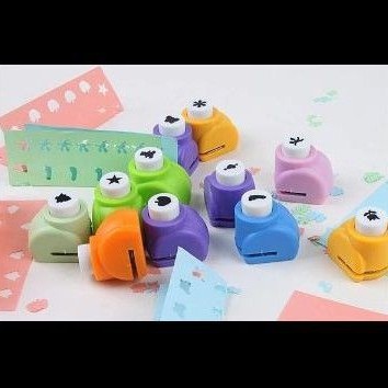 Bayluna | Puncher Mini DIY Pembolong Kertas Motif Paper Puncher Art Craft ScrapBook / Bento