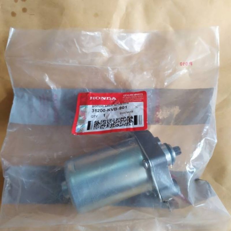 KDM_24 Dinamo starter Assy Vario 110 karbu/ Beat karbu/ Scoopy karbu/ Spacey karbu.kualitas ori-KVB