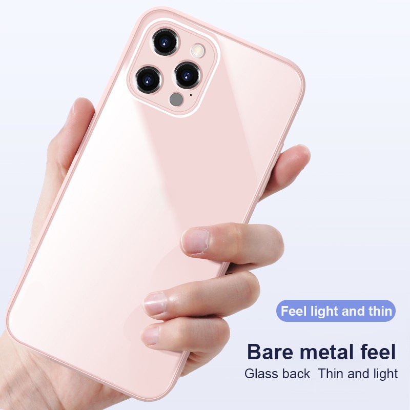 Case Kaca Liquid Bentuk Kotak Untuk iPhone 13 Mini 13 13 Pro 13 Pro Max