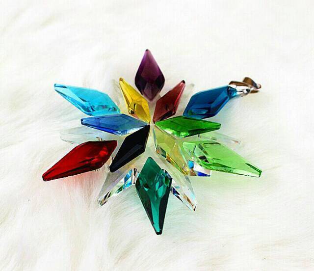 LITTLE STAR CRYSTAL GANTUNGAN DEKORASI KRISTAL BINTANG HIASAN GANTUNG