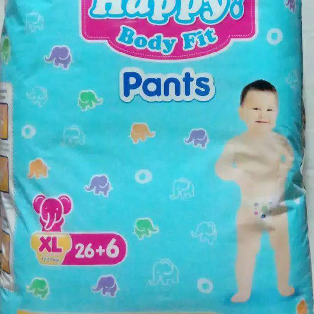 pampers baby happy xl