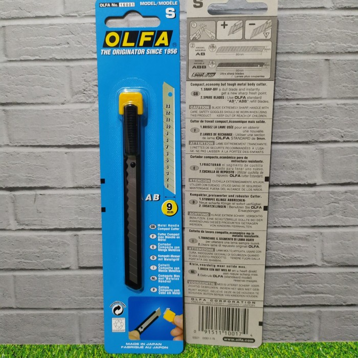 

Promo Bulan Ini Pisau Cutter 9Mm S Olfa Snap Off Blade Cutter Hot Sale
