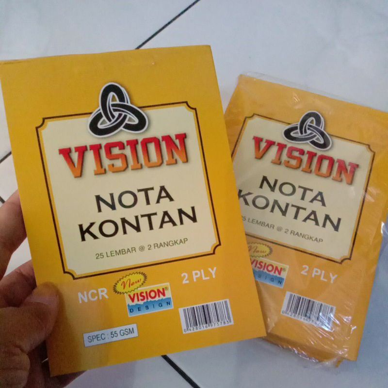 

Nota Kontan Kecil Vision