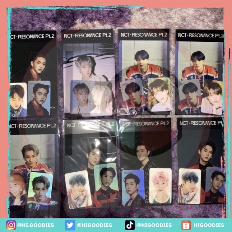 [READY STOCK] SEALED STANDEE HOLO LENTI Pt.1 Pt.2 JAEHYUN NCT