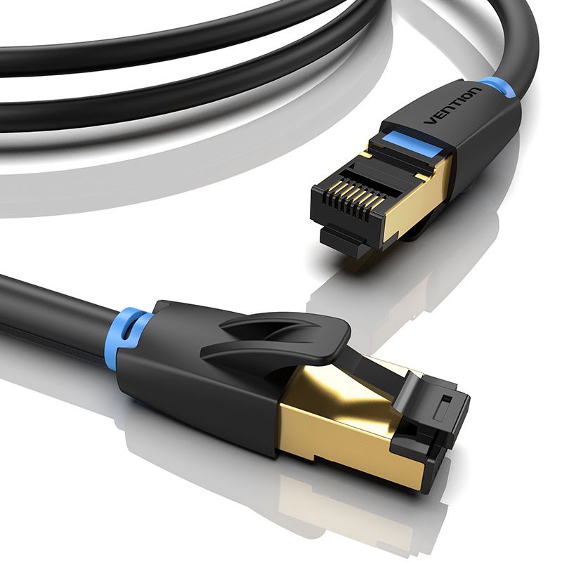 Vention IKA Kabel Lan RJ45 Cat.8 Gigabit 40Gbps SFTP Gold - IKA 5m / 8m / 10m / 15m