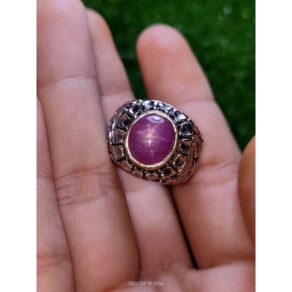 natural Ruby star kristal