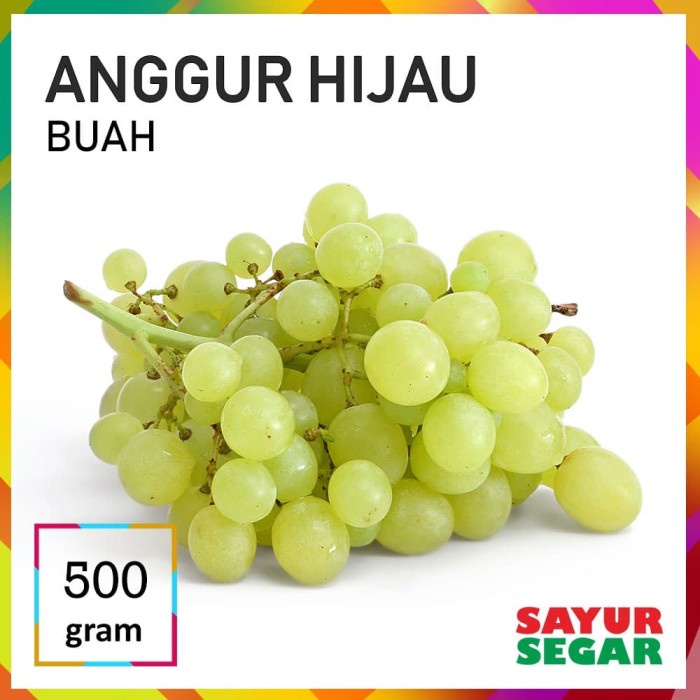 

[CINERE] BUAH ANGGUR HIJAU [500g]