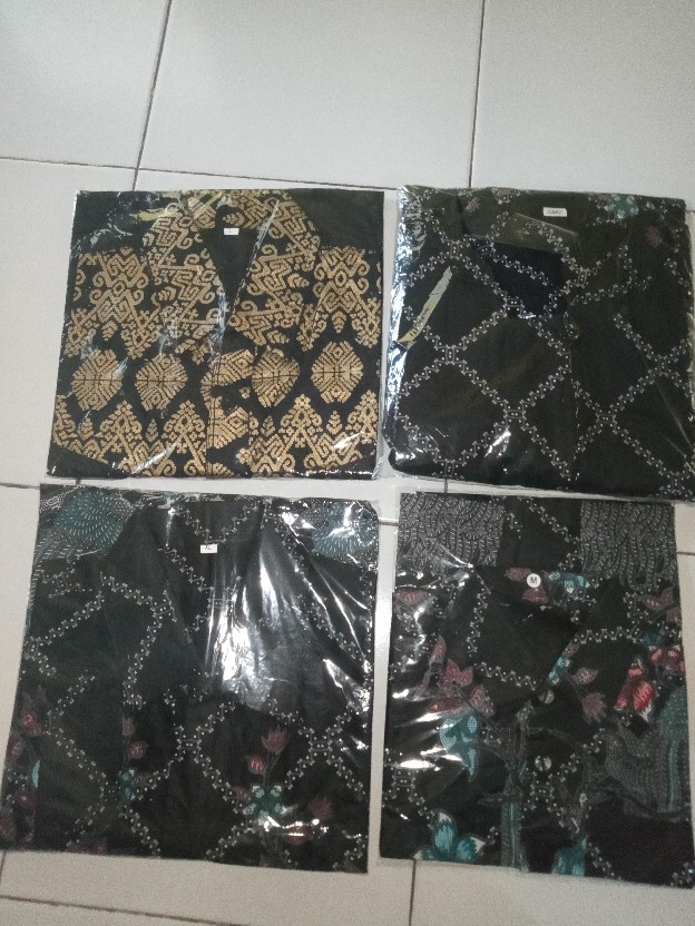 Batik Couple Keluarga Sania Ruffle Ori Ndoro Jowi Dnt Motif Jaring
