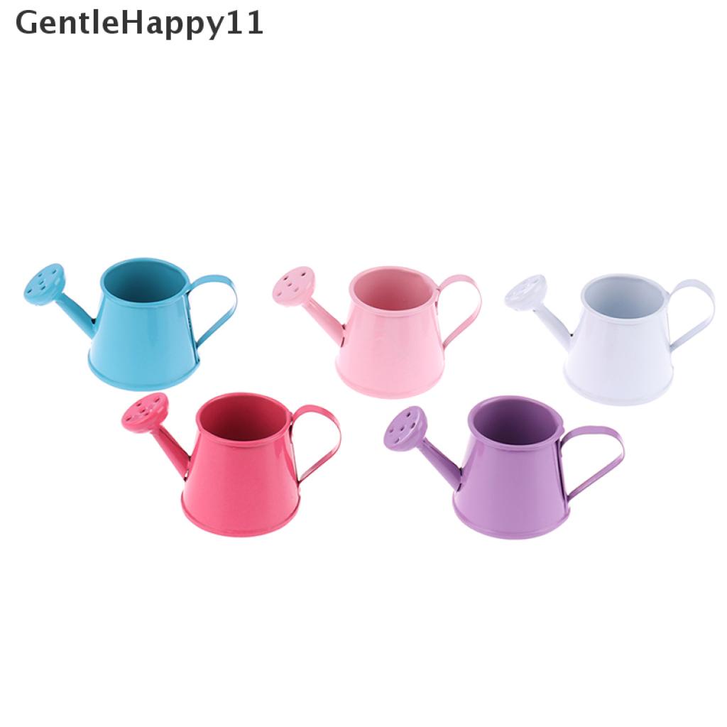 Gentlehappy 1Pc Miniatur Penyiram Tanaman Bahan Metal Skala 1 / 6 1 / 12 Untuk Dekorasi Rumah Boneka