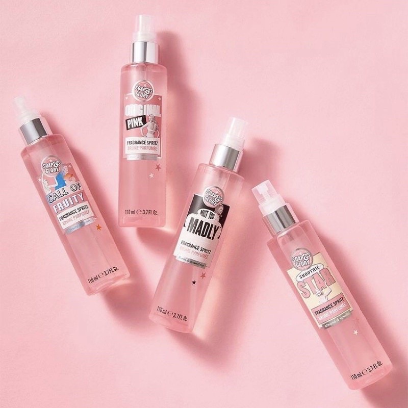 Jual Soap & Glory Fragrance Spritz Body Mist Smoothie Star / Soap