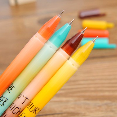 

(PROMO) Pulpen Gel Orange Soda 0.38mm Tinta Hitam