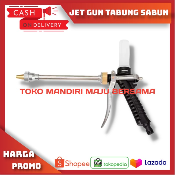 STIK / GUN SPRAYER CUCI MOBIL + TABUNG SABUN