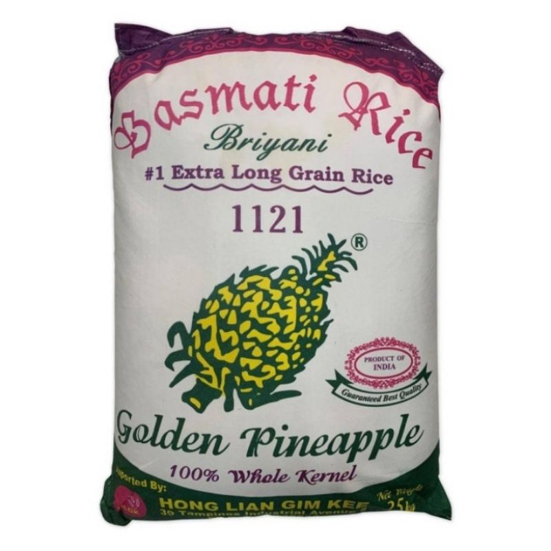 

beras basmati golden pineapple 1kg