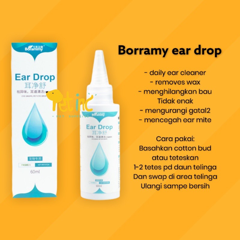 Borramy ear drop for pet