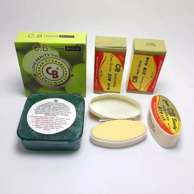 PAKET CREAM CB OVAL+SABUN ORYGINAL BPOM