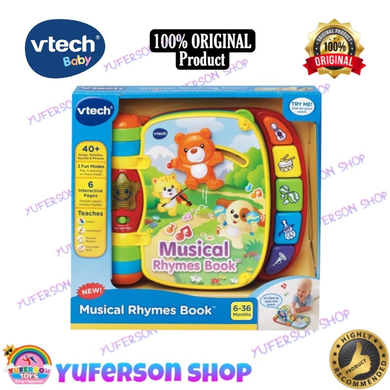 VTech Musical Rhymes Book