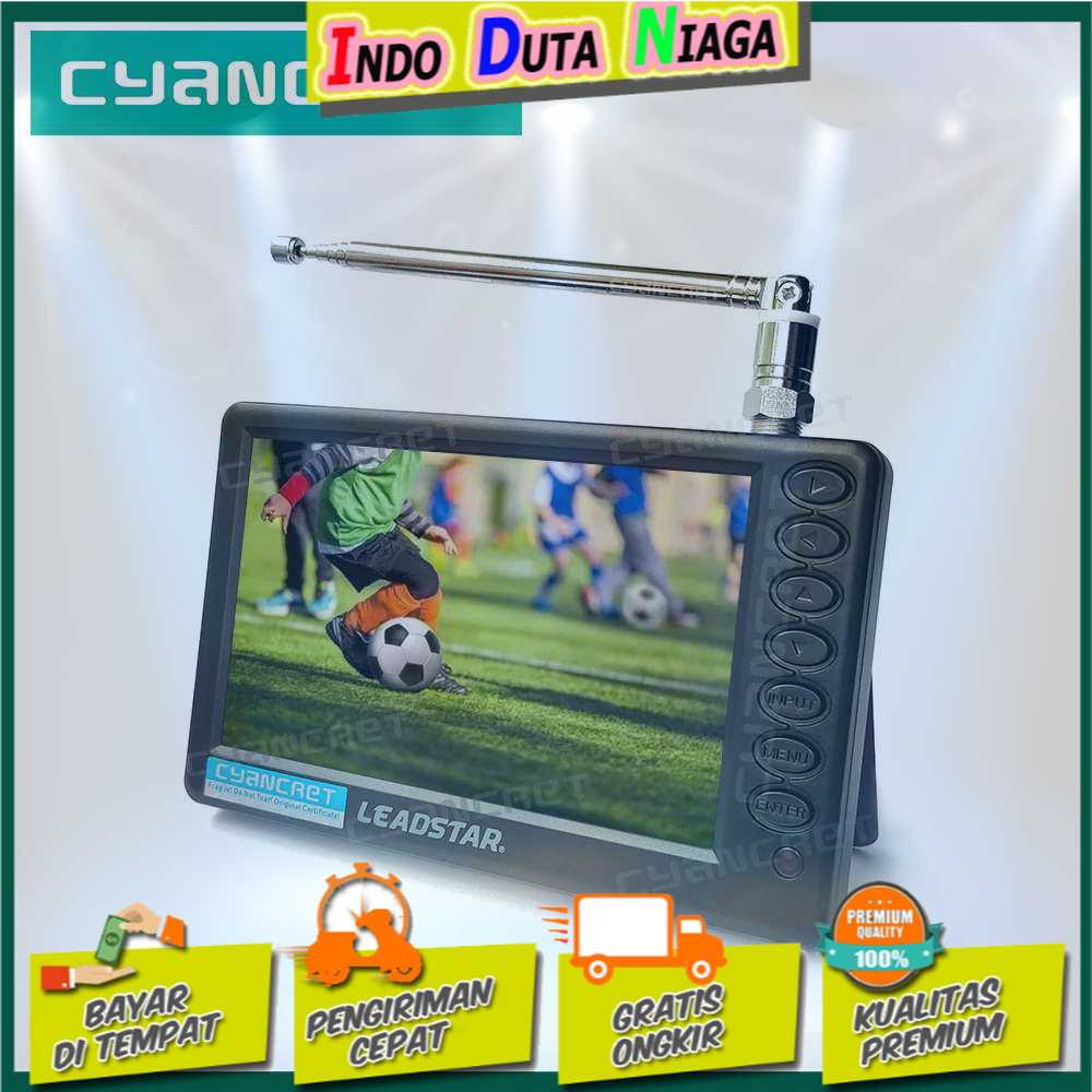 IDN TECH - Taffware TV Portable Mini Portable HD TV Monitor 5 Inch DVB-T2 + Analog - D5