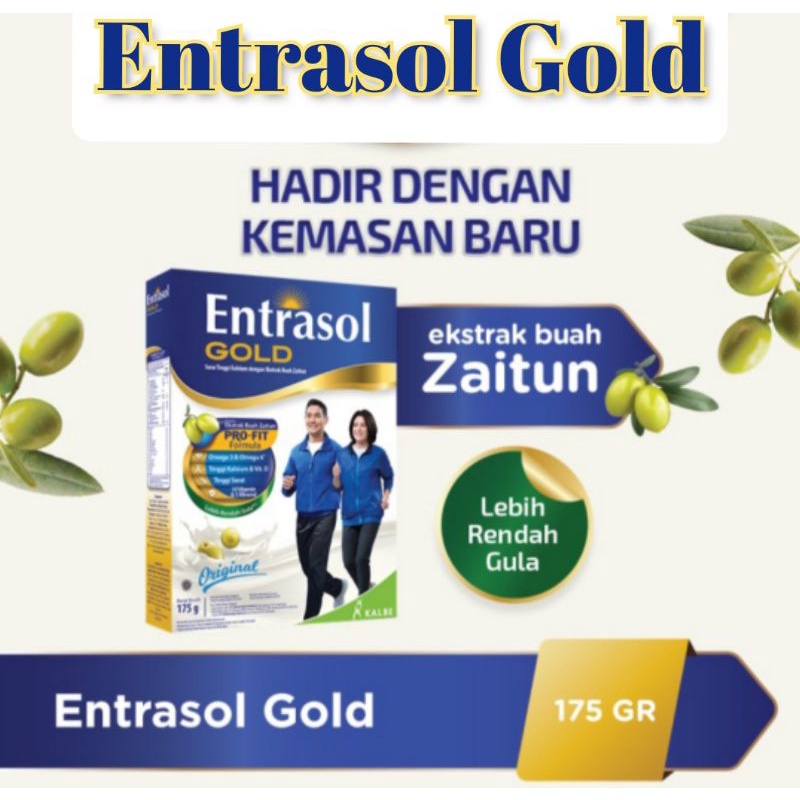 

ENTRASOL GOLD ORIGINAL 170 g Per Box