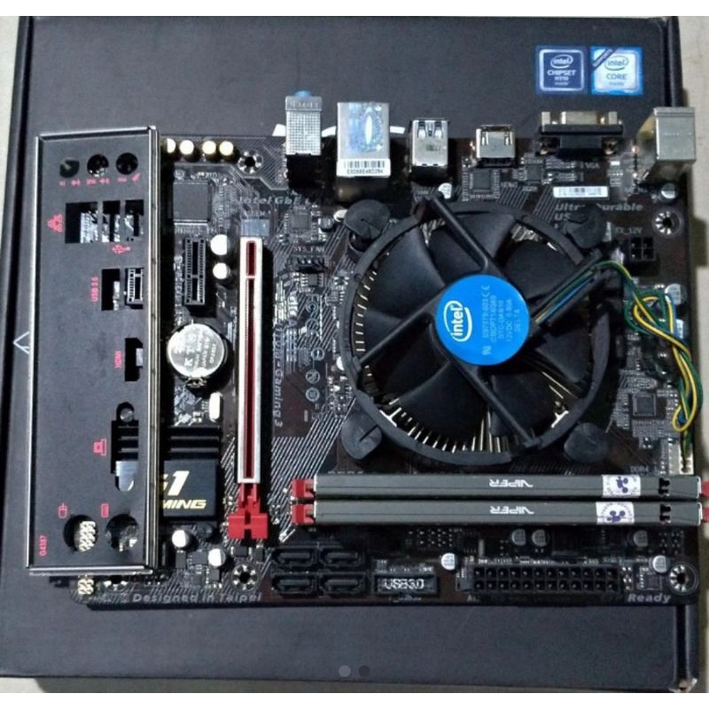 Intel G4560 Mobo GA H110M Gaming 3 / 8GB