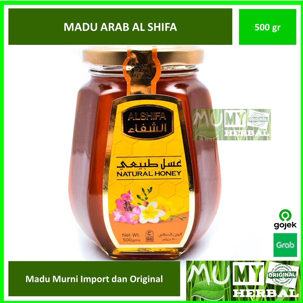 

Madu Al Shifa 500 gr Madu Import Arab ASLI Madu Arab Al Shifa