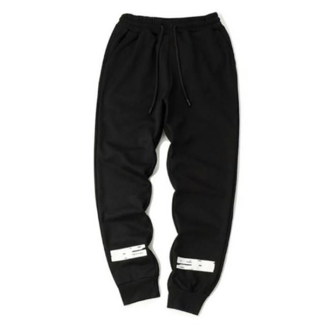 Off White Jogger Pants Mirror