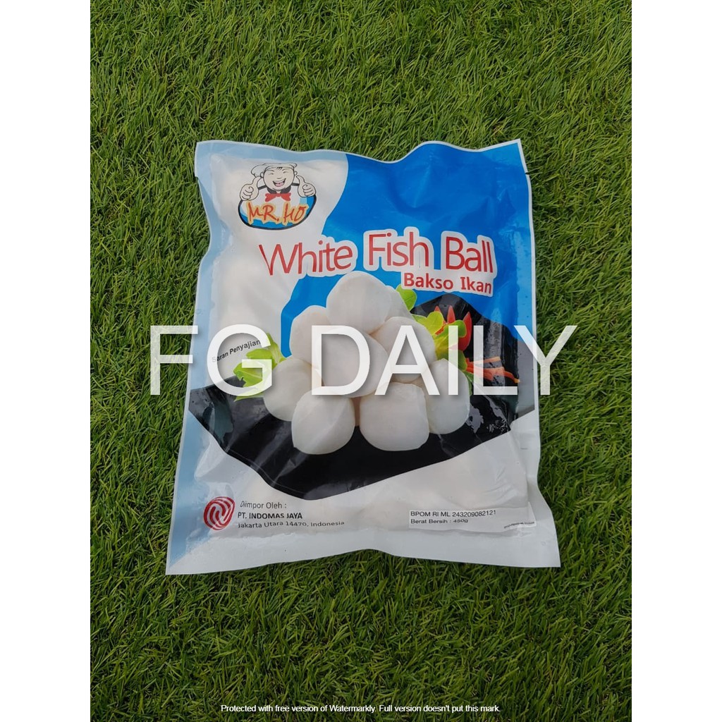 

BAKSO IKAN WHITE FISH BALL 450GR BAKSO IKAN OLAHAN