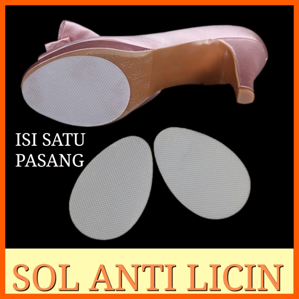 Anti Slip Sepatu Outsole Insole / Alas Tambahan Anti Licin