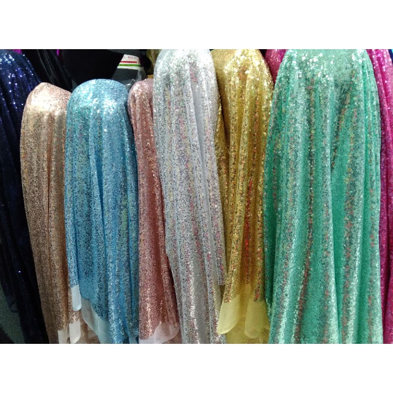 SEQUIN 1000 Payet/Multifungsi/Gaun/Dress/Background/backdrop/Kebaya/Bridasmaids