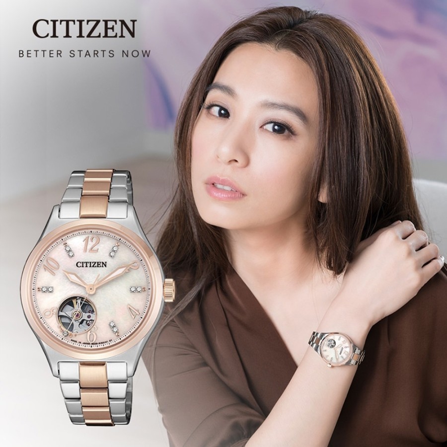 Jam tangan Citizen Ladies Automatic Watch PC1006-84D Original