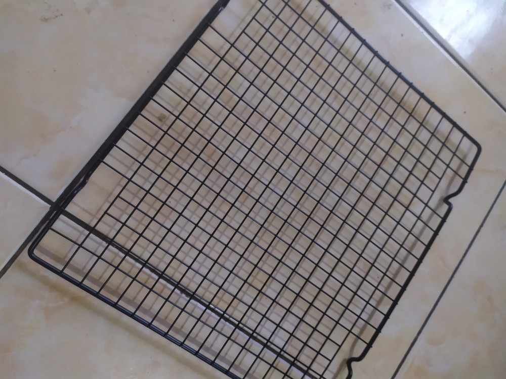 Cooling Rack Grill Rak Cake Pendingin Kue Tatakan Grid 1 Tingkat Susun Peralatan Baking