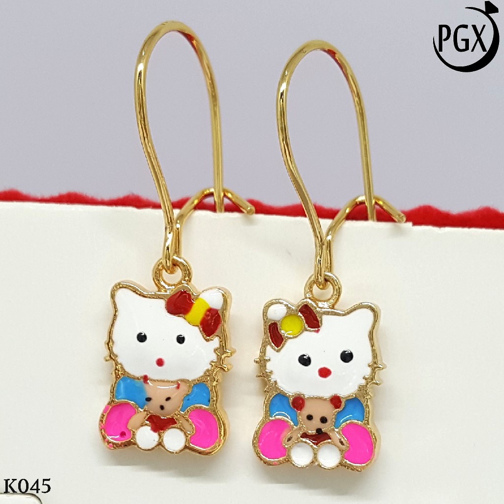 PGX Anting Anak Xuping Aksesoris Perhiasan Lapis Emas Premium - K045