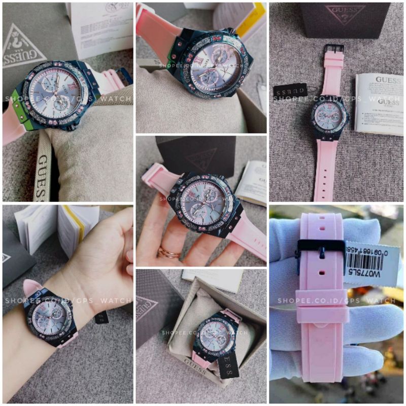 Guess W0775L5 Limelight Authentic - Garansi dist 1yr, Include Box Original