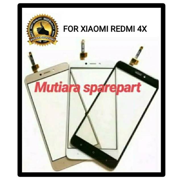 TOUCHSCREEN / TS / KACA LAYAR SENTUH XIAOMI REDMI 4X