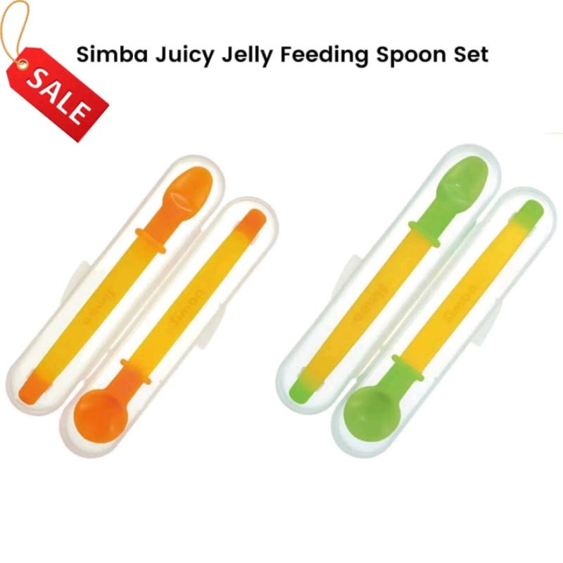 Simba Juicy Jelly Feeding Spoon Set