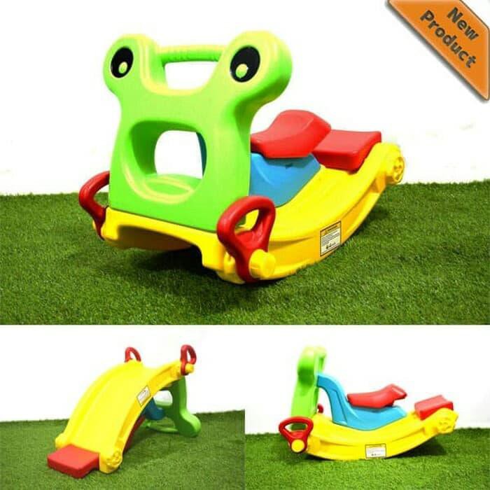 Mainan Anak 2in1 Perosotan Plus Kuda Jumping Mainan Mainan Anak 2in1 Perosotan Plus Kuda Jumping Mainan
