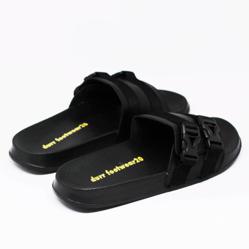 (-07) Sandal durr footwear 20 original brand, Sandal pria slide original, sandal casual pria