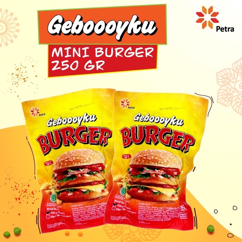 

burger mini Gebooyku 280gr