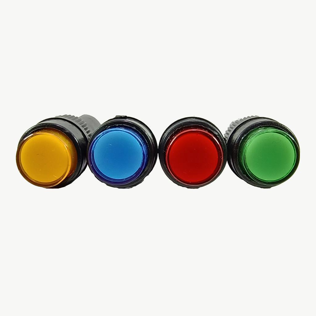 Pilot Lamp 10mm 12v DC Lampu LED Indikator