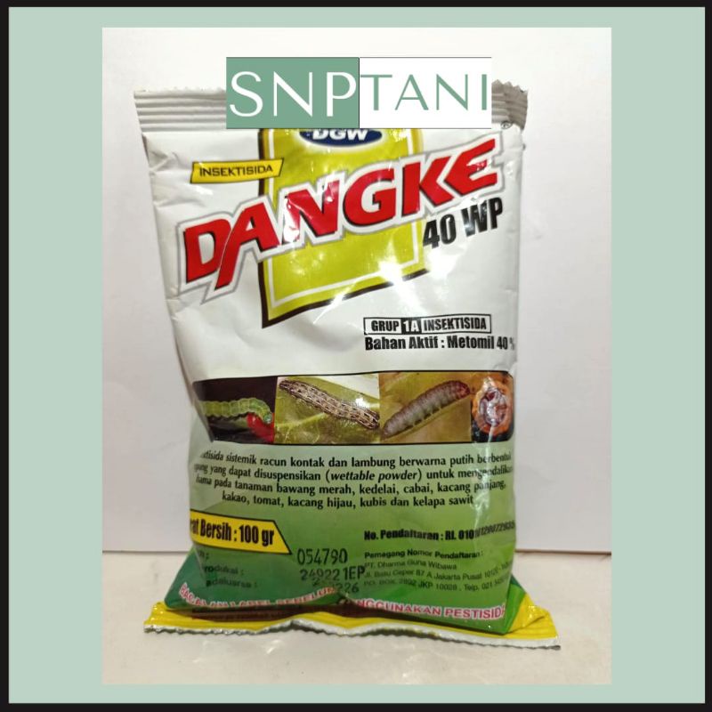 INSEKTISIDA DANKE 100 gr BAHAN AKTIF METOMIL 40%