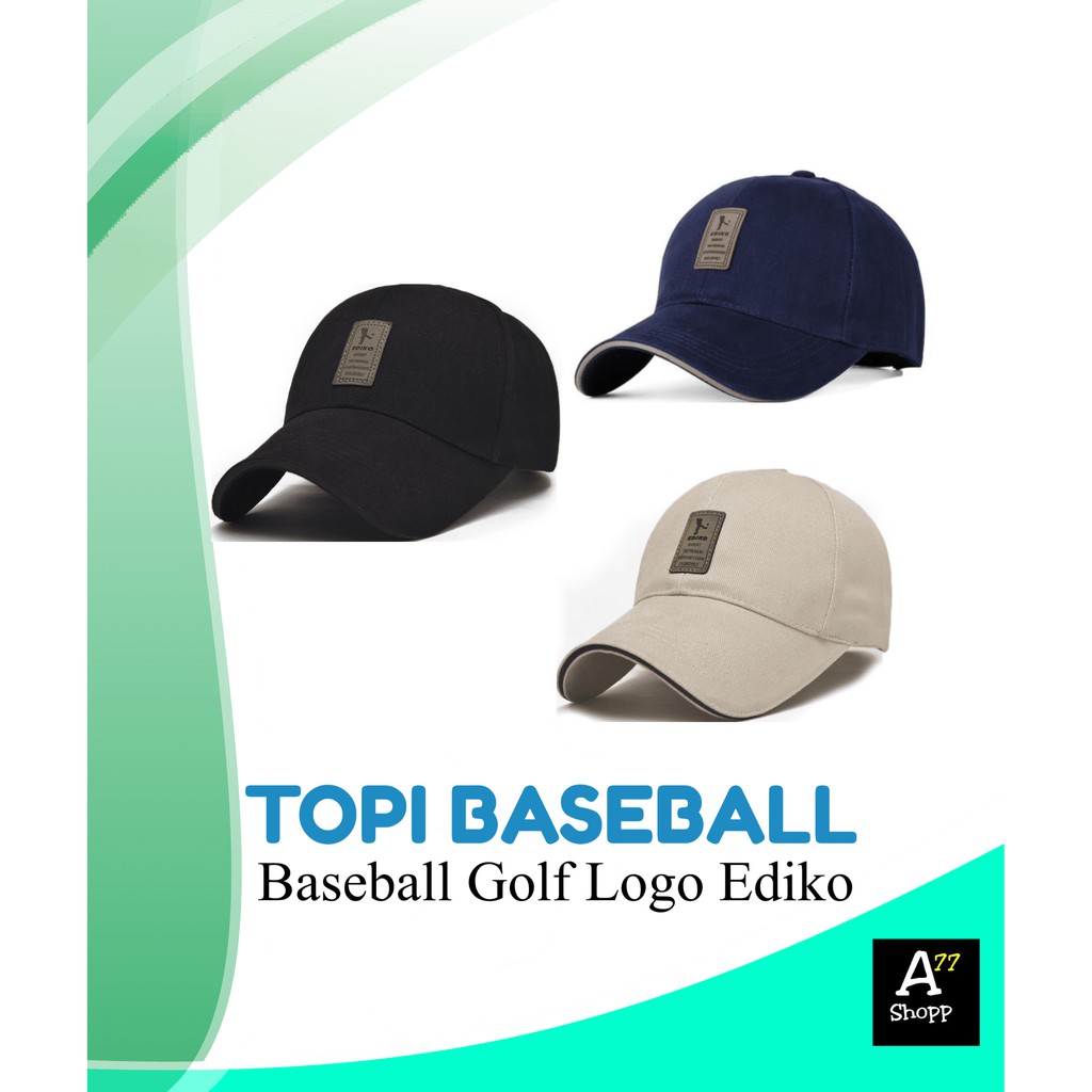EDIKO Topi Baseball Golf Logo Ediko