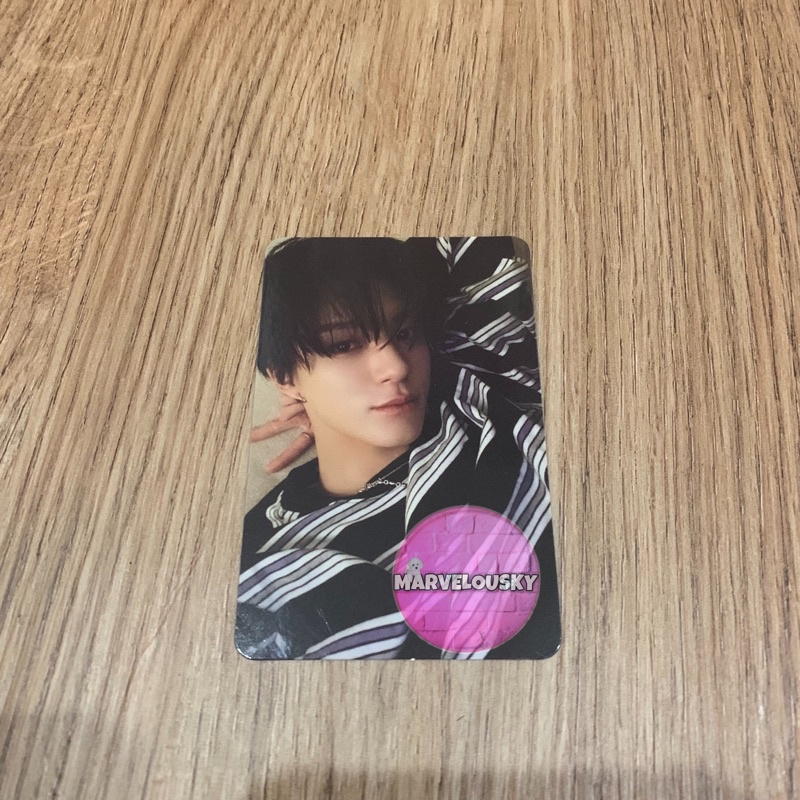 Photocard Pc Jeno Boring Nct album hot sauce pc boring ver [ BACA DESK ]