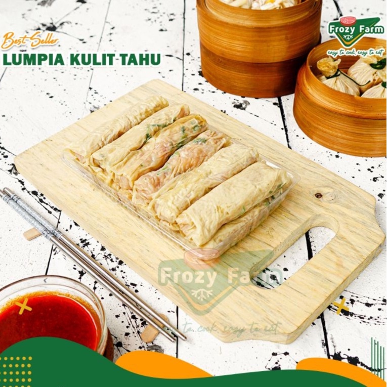 

DIMSUM FROZEN LUMPIA KULIT TAHU (PREMIUM) - DIMSUM MEDAN HALAL - DISTRIBUTOR DIMSUM MEDAN ISI 12/PACK