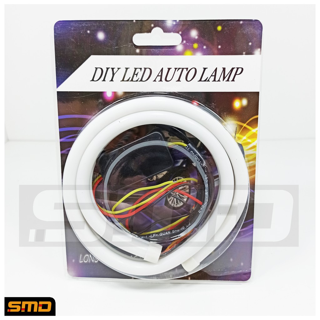 Lampu LED Alis 60CM Neon Motor Mobil 2 Warna 2 Mode Fitur Sein Sen