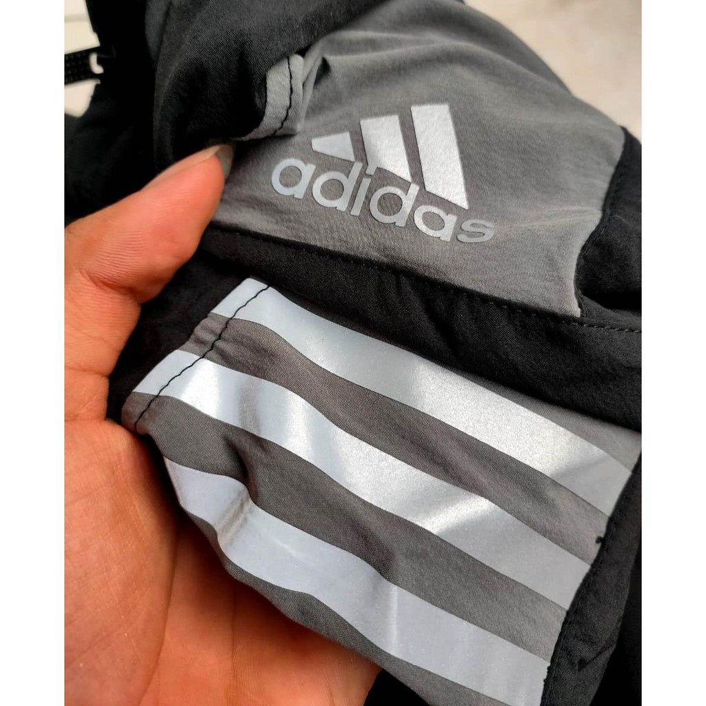 HQ BT007# JAKET MICRO OLAHRAGA BRANDED ADIDAS / JAKET TRAINING / HOODIE / JAKET WINDBREAKER