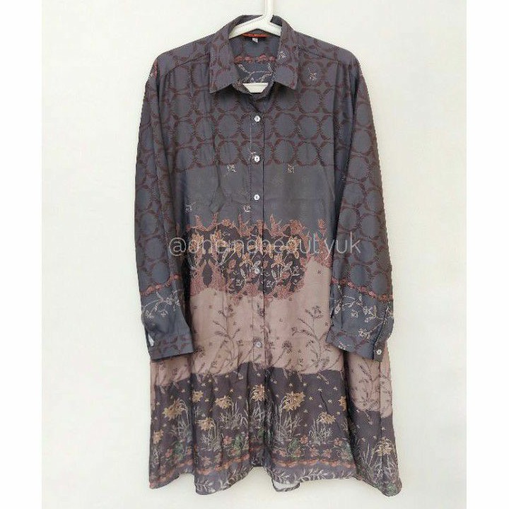 PRELOVED RUSHI TOP TUNIC TUNIK RIA MIRANDA RIAMIRANDA X GALLERIES LAFAYETTE