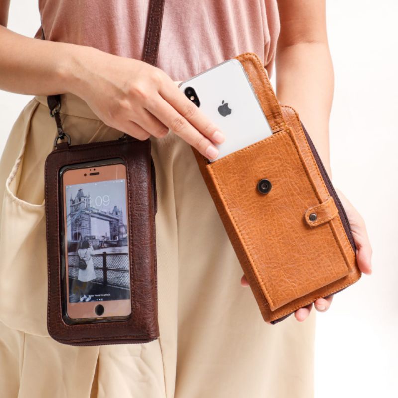 pouch handphone + tali panjang selempang RINJANI VCODE