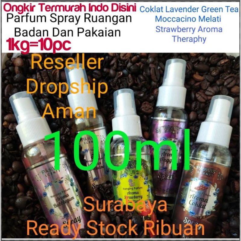 PARFUM SPRAY 100ML BADAN DAN Pakaian Parvis Scents