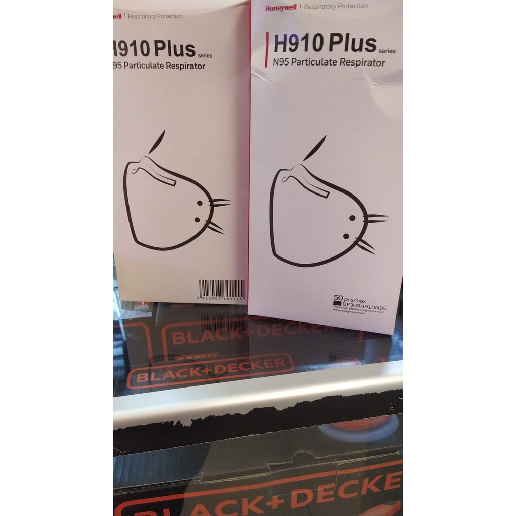 Honeywell Masker N95 H910 plus 1 box isi 50 pcs original