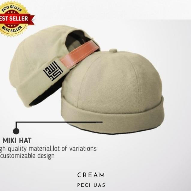 ◊ Peci UAS (Miki Hat) Pria / Wanita Muslim ☁