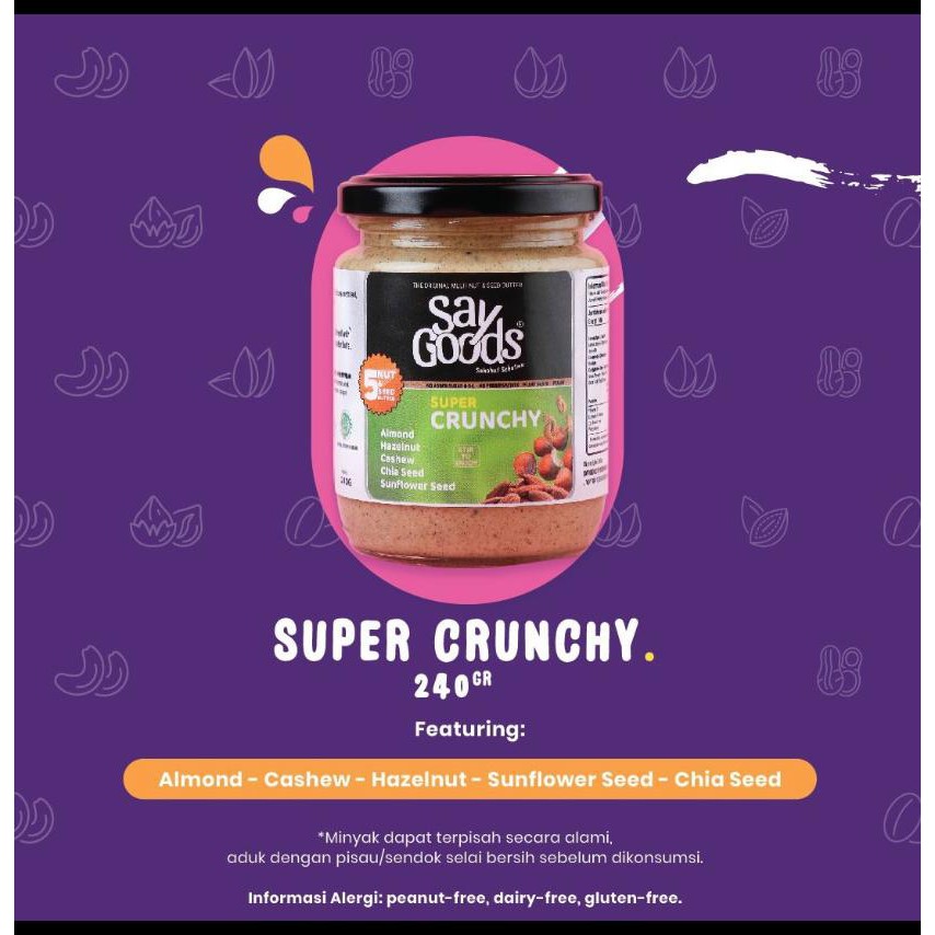 

Saygoods With Crunchy